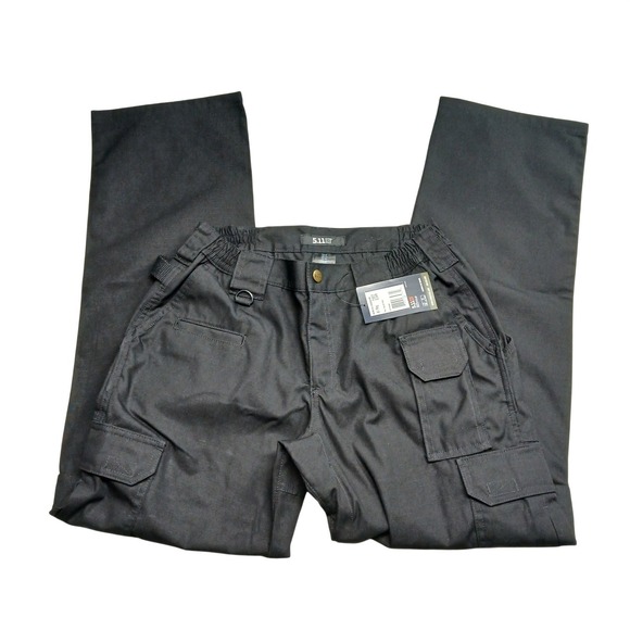 5.11 Tactical Womens Taclite Pro Pants Black 8 Reg 64360ABR Cargo Ripstop New